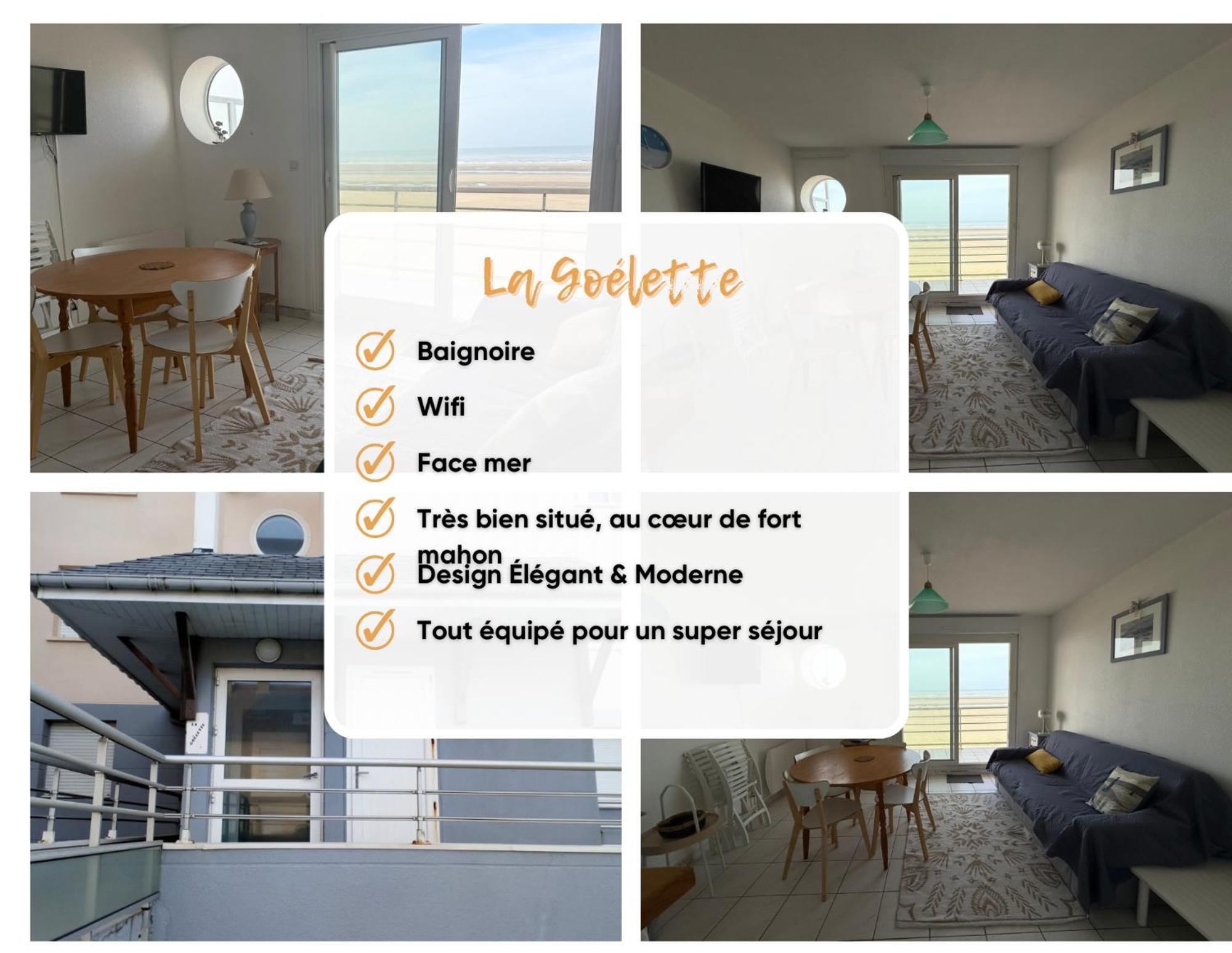 La Goelette Daire Fort-Mahon-Plage Dış mekan fotoğraf